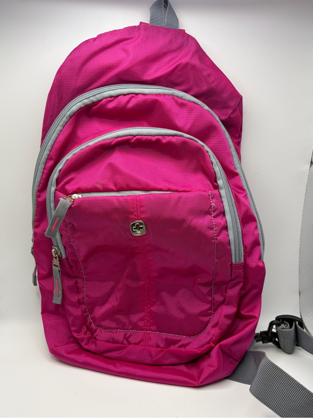Swiss Gear Wenger Pink Shoulder Backpack Travel Fanny Pack Crossbody Carryon